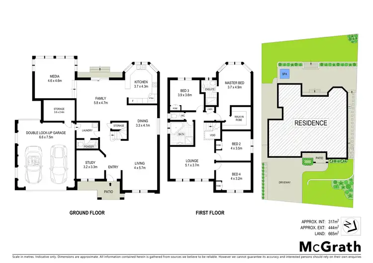 Floorplan of Homely house listing, 35 Darragh Drive, Figtree NSW 2525