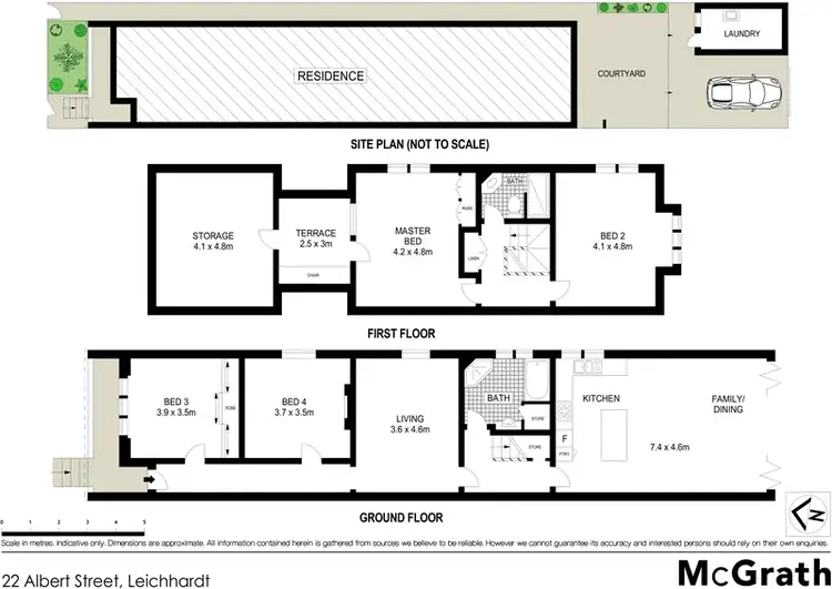 Floorplan of Homely house listing, 22 Albert Street, Leichhardt NSW 2040