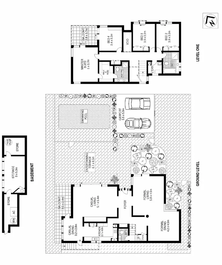 Floorplan of Homely house listing, 12B March Street, Bellevue Hill NSW 2023