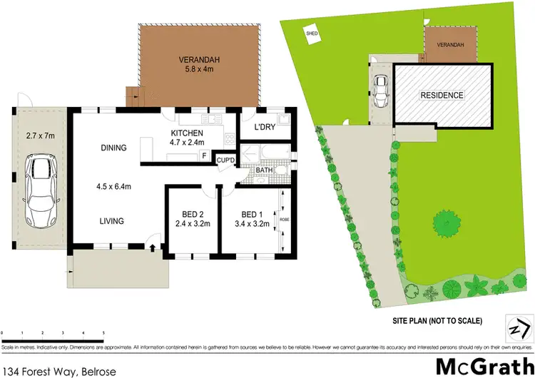 Floorplan of Homely house listing, 134 Forest Way, Belrose NSW 2085