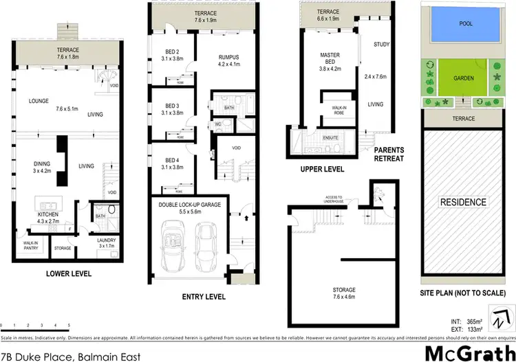 Floorplan of Homely house listing, 7B Duke Place, Balmain East NSW 2041