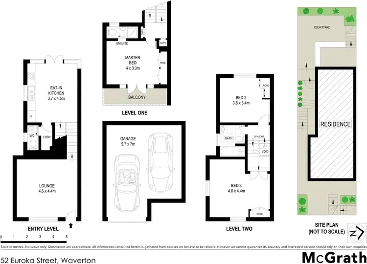 Floorplan of Homely house listing, 52 Euroka Street, Waverton NSW 2060