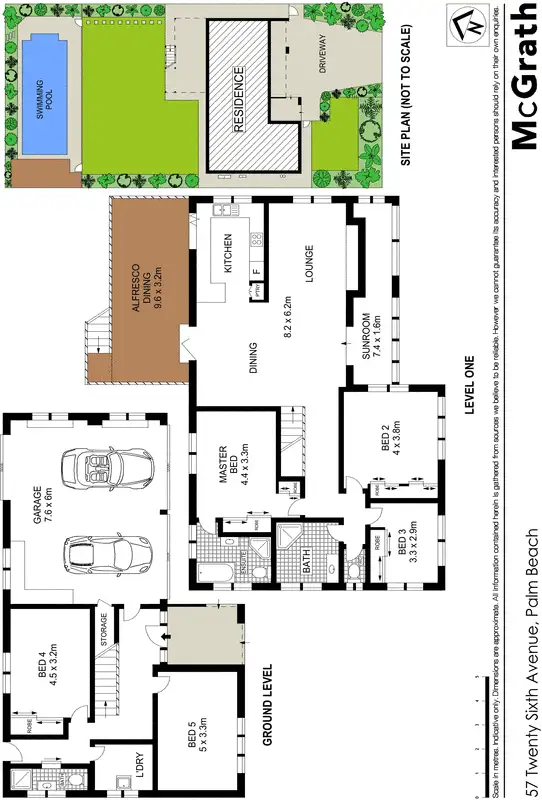 Floorplan of Homely house listing, 57 Twenty Sixth Avenue, Palm Beach QLD 4221
