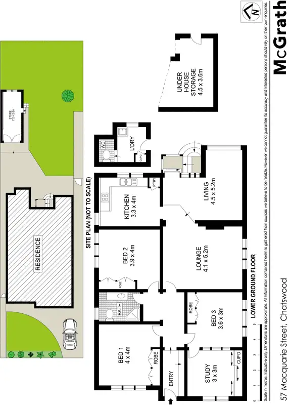 Floorplan of Homely house listing, 57 Macquarie Street, Chatswood NSW 2067