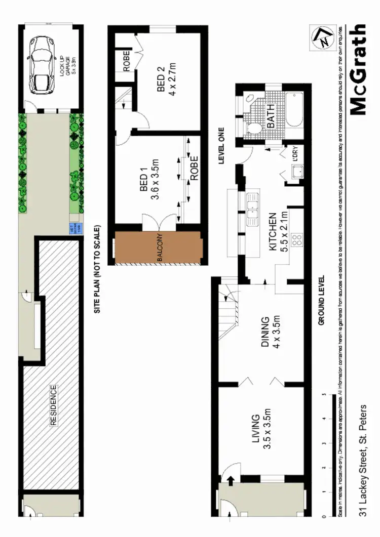 Floorplan of Homely house listing, 31 Lackey Street, St Peters NSW 2044