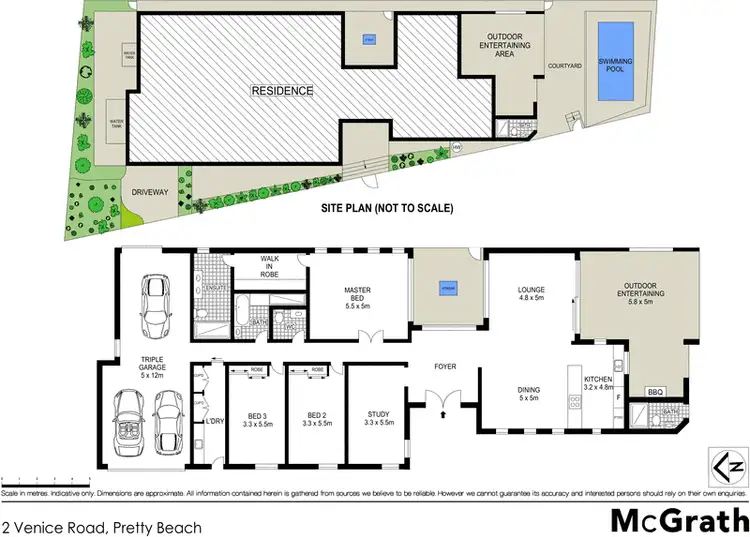 Floorplan of Homely house listing, 2 Venice Road, Pretty Beach NSW 2257
