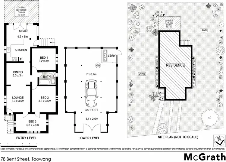 Floorplan of Homely house listing, 78 Bent Street, Toowong QLD 4066