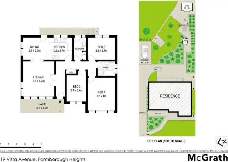 Floorplan of Homely house listing, 19 Vista Avenue, Farmborough Heights NSW 2526