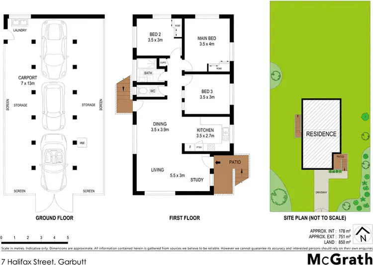 Floorplan of Homely house listing, 7 Halifax Street, Garbutt QLD 4814