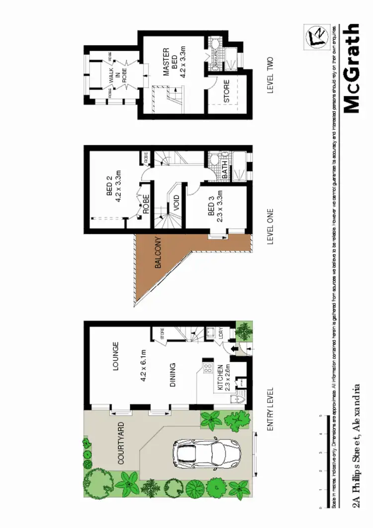 Floorplan of Homely house listing, 2A Phillips Street, Alexandria NSW 2015