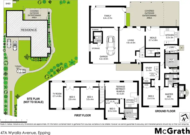 Floorplan of Homely house listing, 47A Wyralla Avenue, Epping NSW 2121