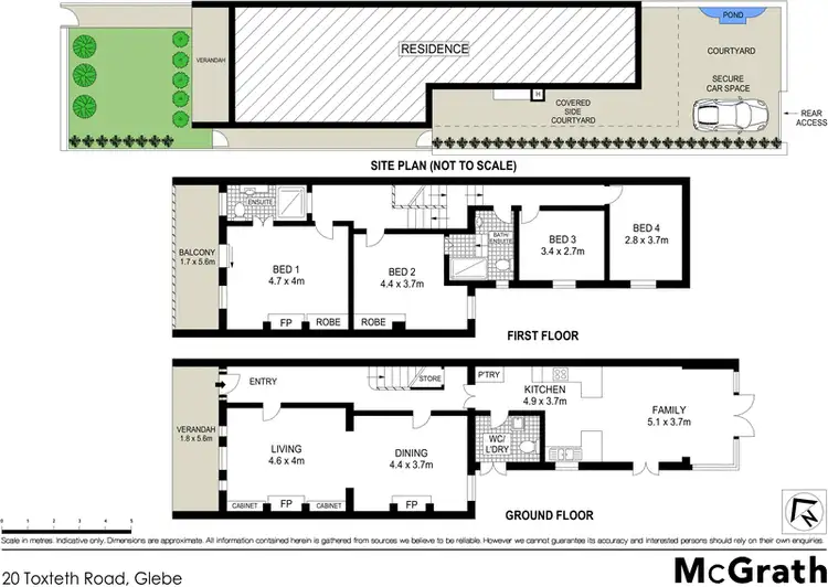 Floorplan of Homely house listing, 20 Toxteth Road, Glebe NSW 2037