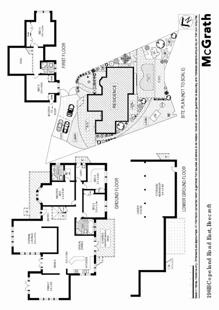 Floorplan of Homely house listing, 198B Copeland Road East, Beecroft NSW 2119