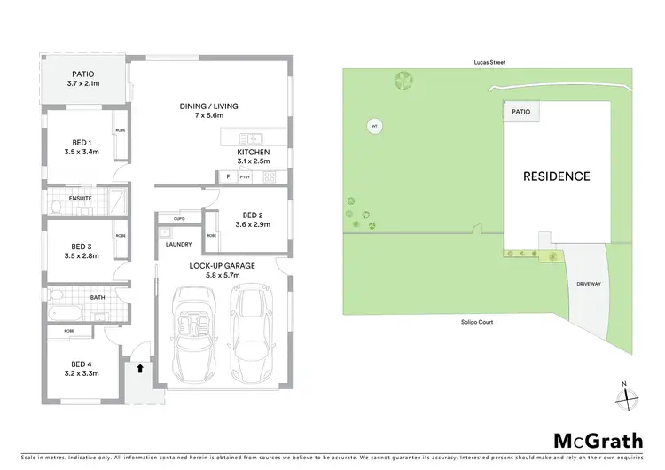 Floorplan of Homely house listing, 16 Soligo Court, Gracemere QLD 4702