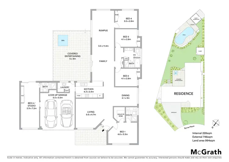 Floorplan of Homely house listing, 9 Byrne Place, Kiama Downs NSW 2533