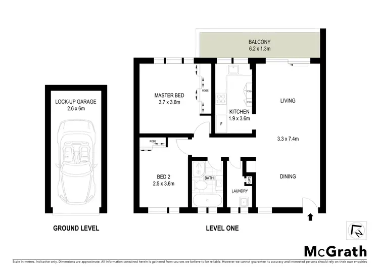 Floorplan of Homely apartment listing, 27/43 Helen Street, Lane Cove NSW 2066
