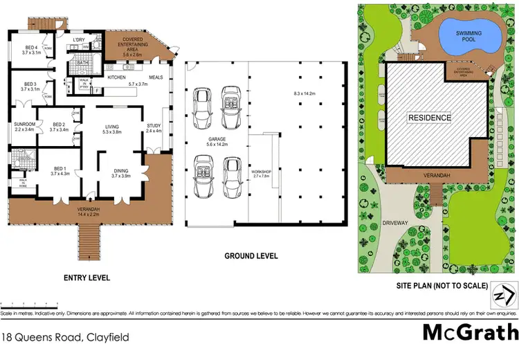 Floorplan of Homely house listing, 18 Queens Road, Clayfield QLD 4011