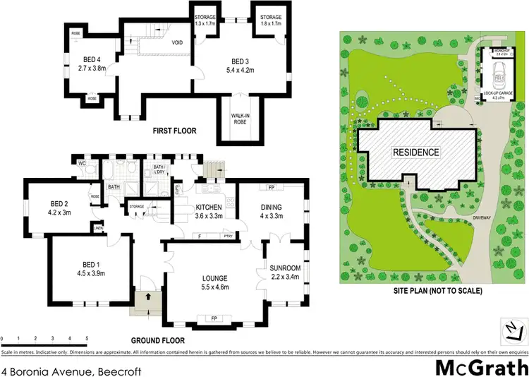 Floorplan of Homely house listing, 4 Boronia Avenue, Beecroft NSW 2119