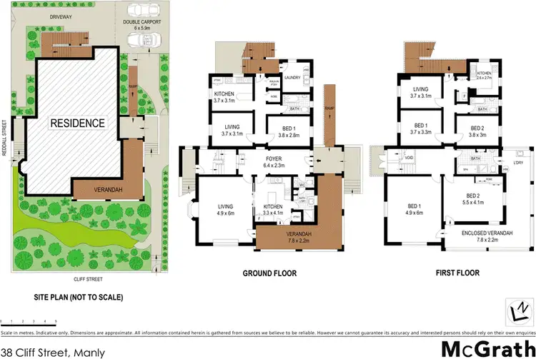 Floorplan of Homely house listing, 38 Cliff Street, Manly NSW 2095