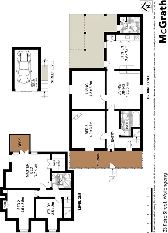 Floorplan of Homely house listing, 23 Keira Street, Wollongong NSW 2500