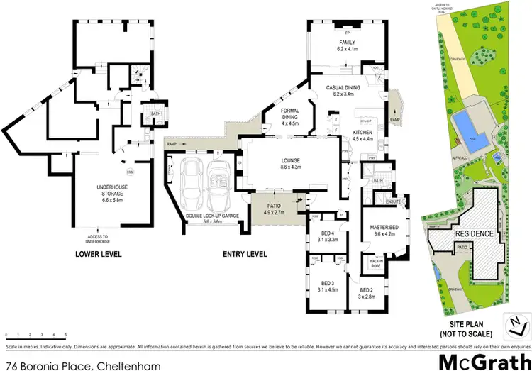Floorplan of Homely house listing, 76 Boronia Place, Cheltenham NSW 2119