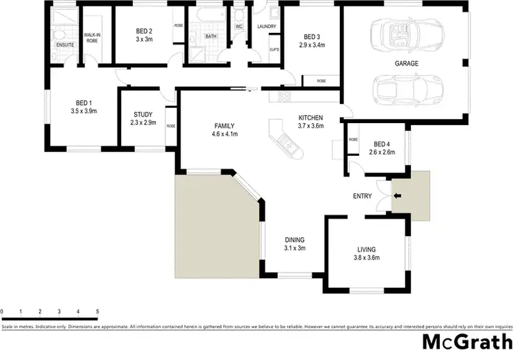 Floorplan of Homely house listing, Address available on request