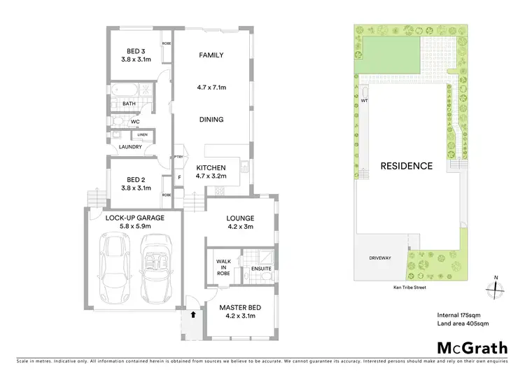 Floorplan of Homely house listing, 21 Ken Tribe Street, Coombs ACT 2611