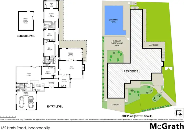 Floorplan of Homely house listing, 152 Harts Road, Indooroopilly QLD 4068