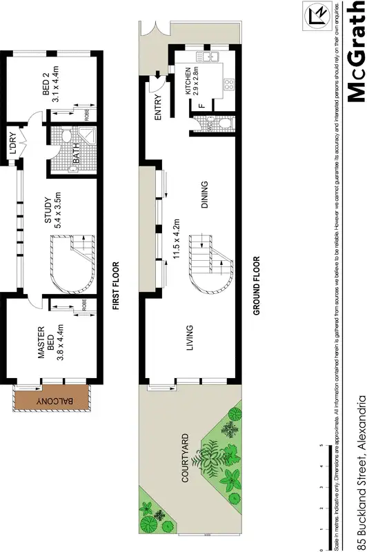 Floorplan of Homely house listing, 85 Buckland Street, Alexandria NSW 2015
