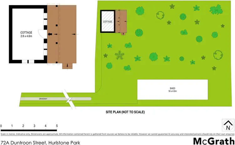 Floorplan of Homely land listing, 72A Duntroon Street, Hurlstone Park NSW 2193