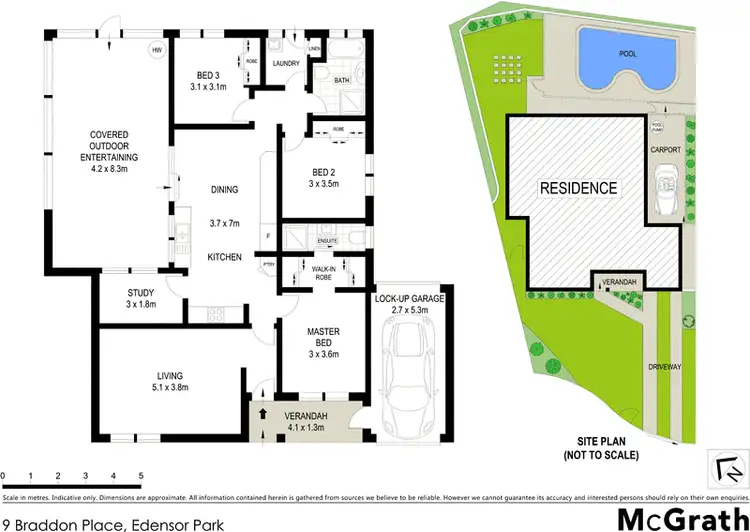 Floorplan of Homely house listing, 9 Braddon Place, Edensor Park NSW 2176
