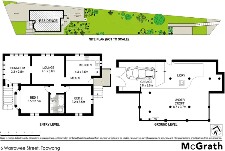 Floorplan of Homely house listing, 6 Warrawee Street, Toowong QLD 4066