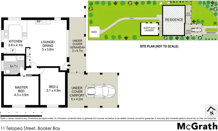 Floorplan of Homely house listing, 11 Telopea Street, Booker Bay NSW 2257