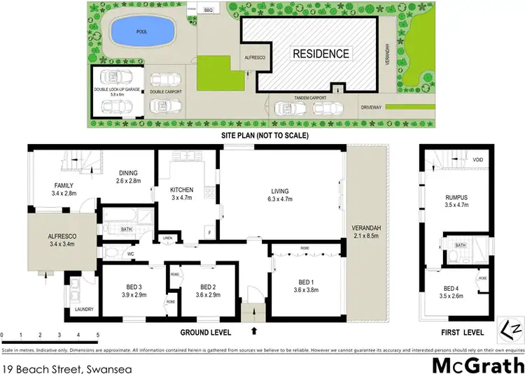 Floorplan of Homely house listing, 19 Beach Street, Swansea NSW 2281