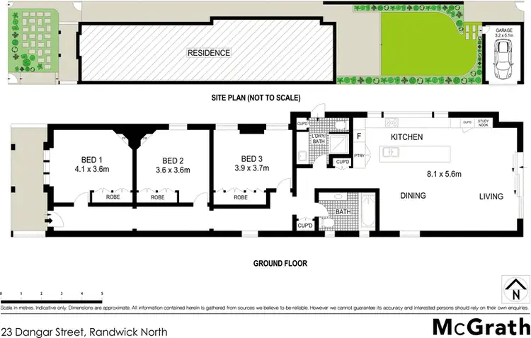 Floorplan of Homely house listing, 23 Dangar Street, Randwick NSW 2031