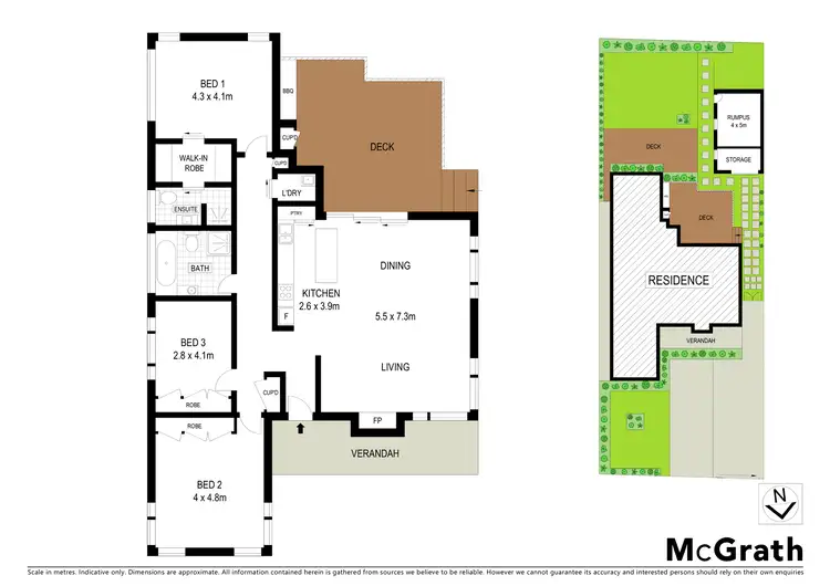 Floorplan of Homely house listing, 66 Fromer Street, Bentleigh VIC 3204