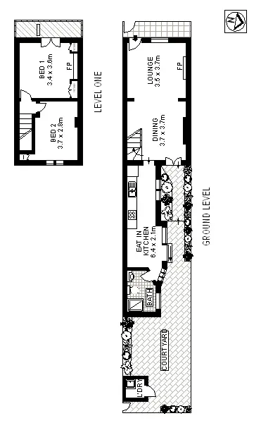 Floorplan of Homely house listing, 52 Alexander Street, Alexandria NSW 2015