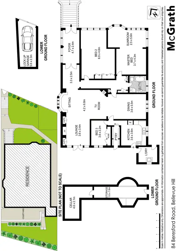 Floorplan of Homely house listing, 84 Beresford Road, Bellevue Hill NSW 2023