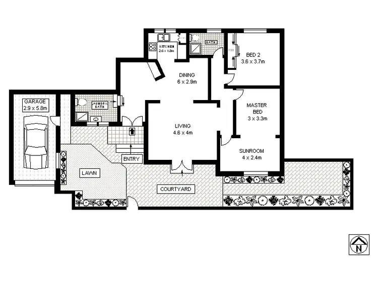 Floorplan of Homely house listing, 72 Robey Street, Maroubra NSW 2035
