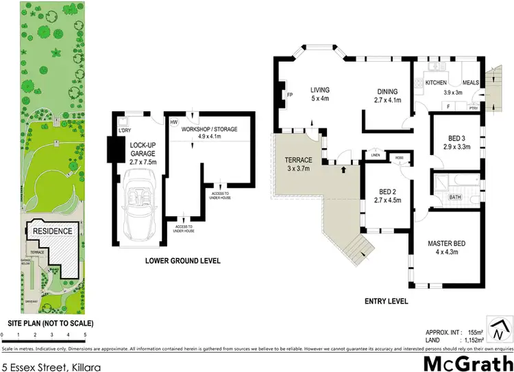 Floorplan of Homely house listing, 5 Essex Street, Killara NSW 2071