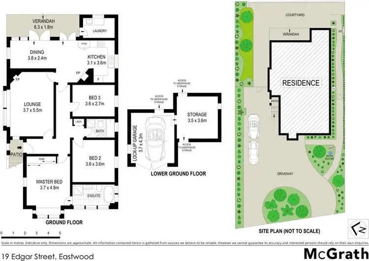 Floorplan of Homely house listing, 19 Edgar Street, Eastwood NSW 2122