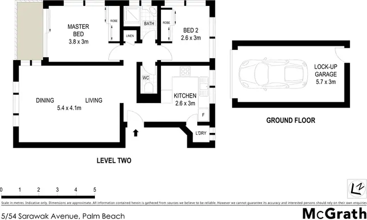 Floorplan of Homely house listing, 5/54 Sarawak Avenue, Palm Beach QLD 4221