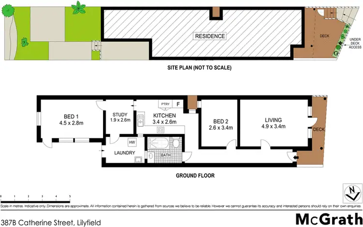 Floorplan of Homely house listing, 387B Catherine Street, Lilyfield NSW 2040