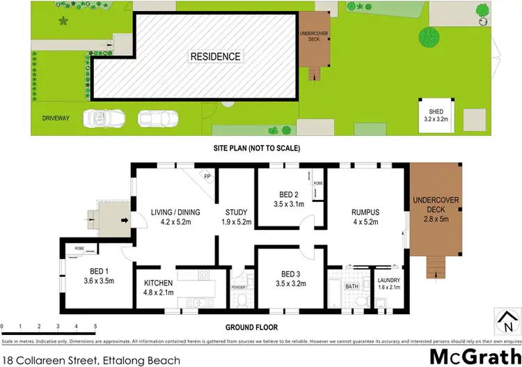 Floorplan of Homely house listing, 18 Collareen Street, Ettalong Beach NSW 2257