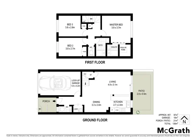 Floorplan of Homely unit listing, 3/22 Ballinger Court, Buderim QLD 4556