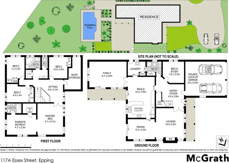 Floorplan of Homely house listing, 117A Essex Street, Epping NSW 2121