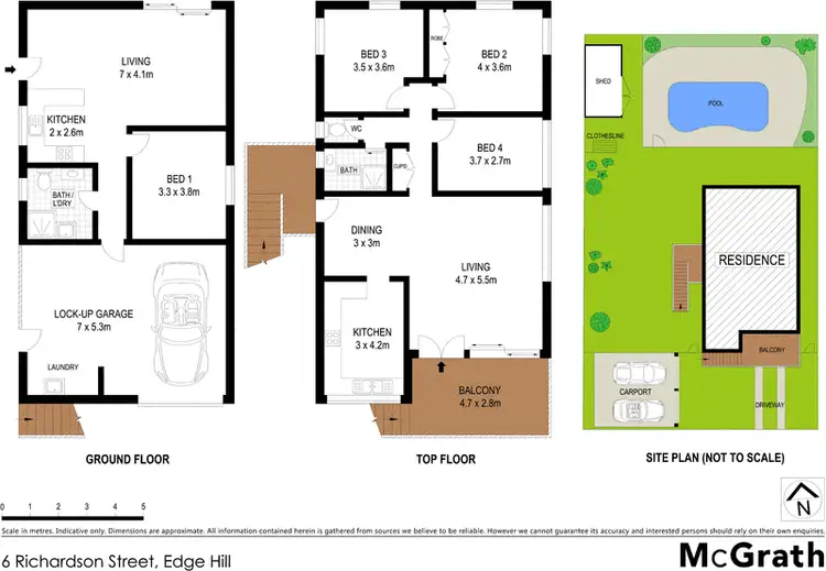 Floorplan of Homely house listing, 6 Richardson Street, Edge Hill QLD 4870