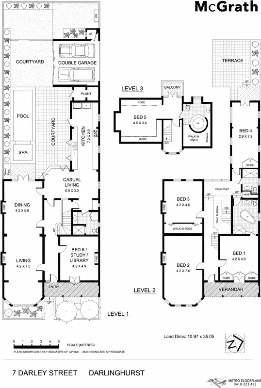 Floorplan of Homely house listing, 7 Darley Street, Darlinghurst NSW 2010