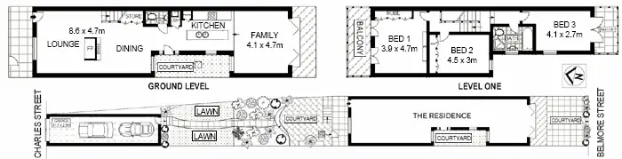Floorplan of Homely house listing, 4 Charles Street, Enmore NSW 2042