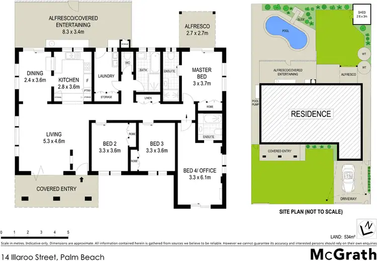 Floorplan of Homely house listing, 14 Illaroo Street, Palm Beach QLD 4221
